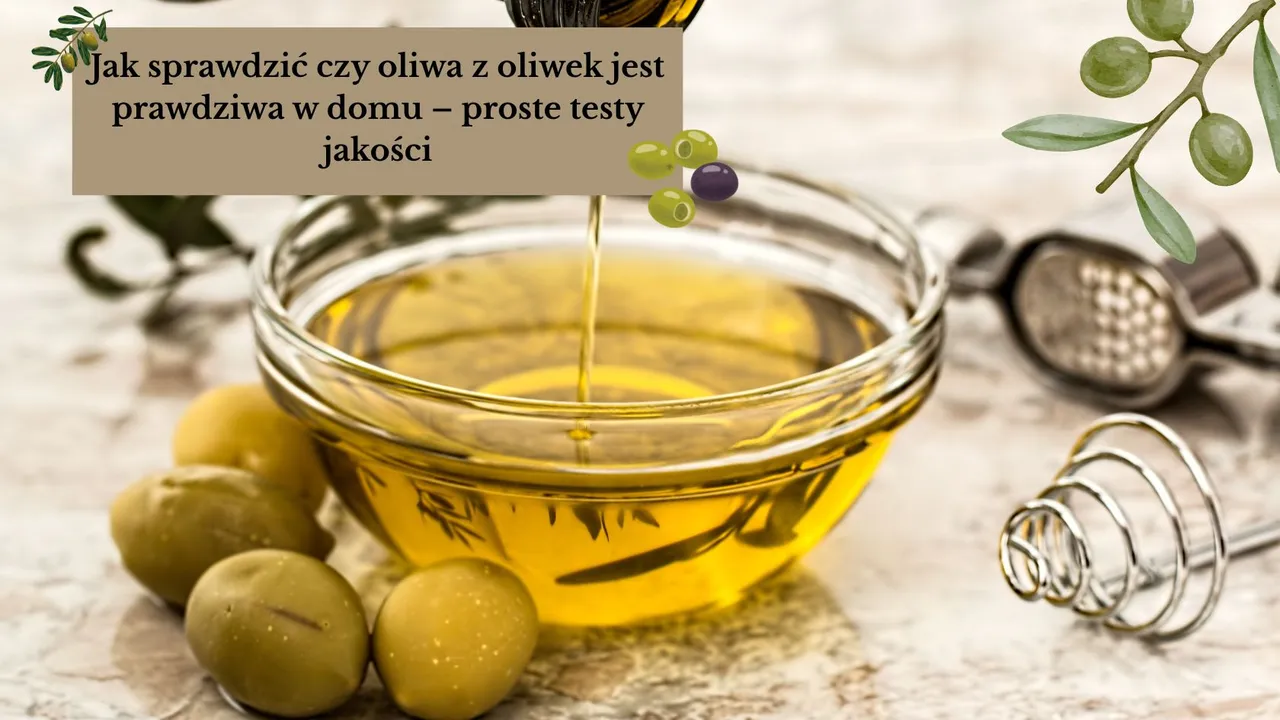 Jak sprawdzić czy oliwa z oliwek jest prawdziwa w domu – proste testy jakości
